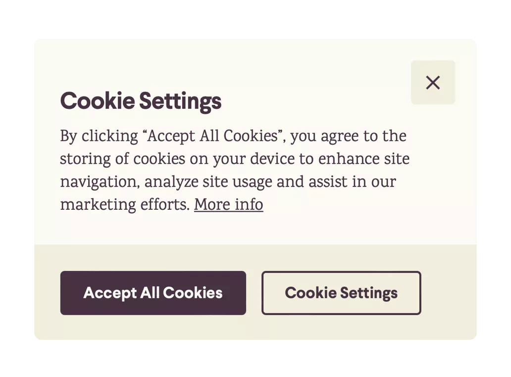 Webflow Cookie Consent Popup Modern Elder Academy